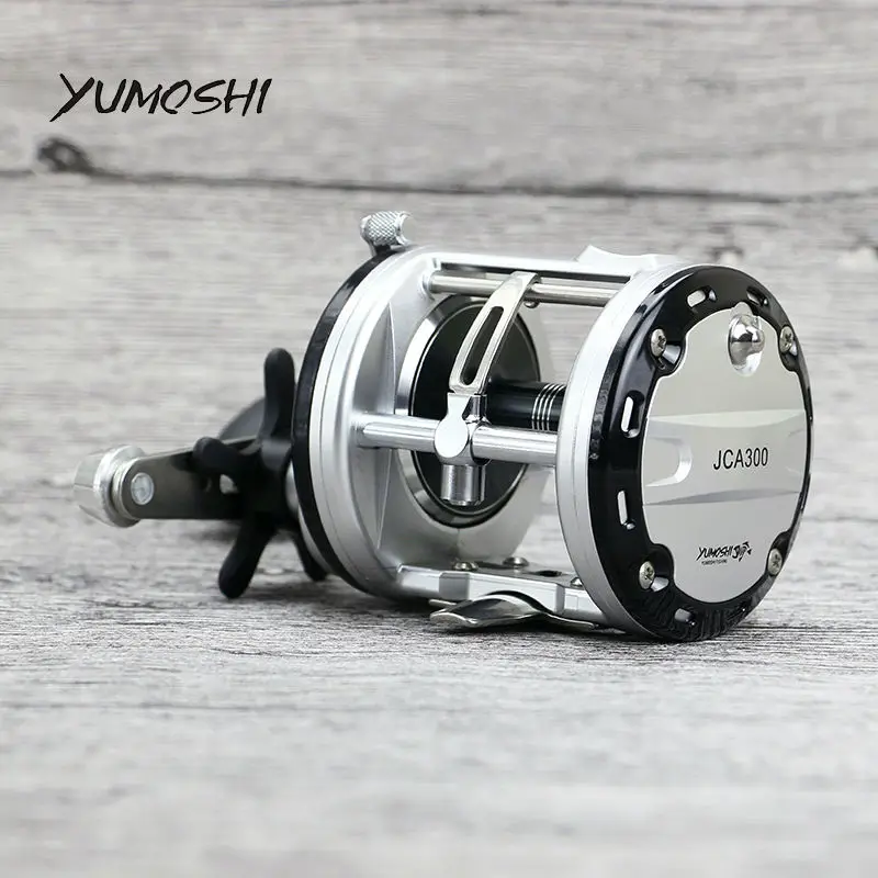 Image YUMOSHI 2017 new 12+1BB offshore angling gapless drum wheel