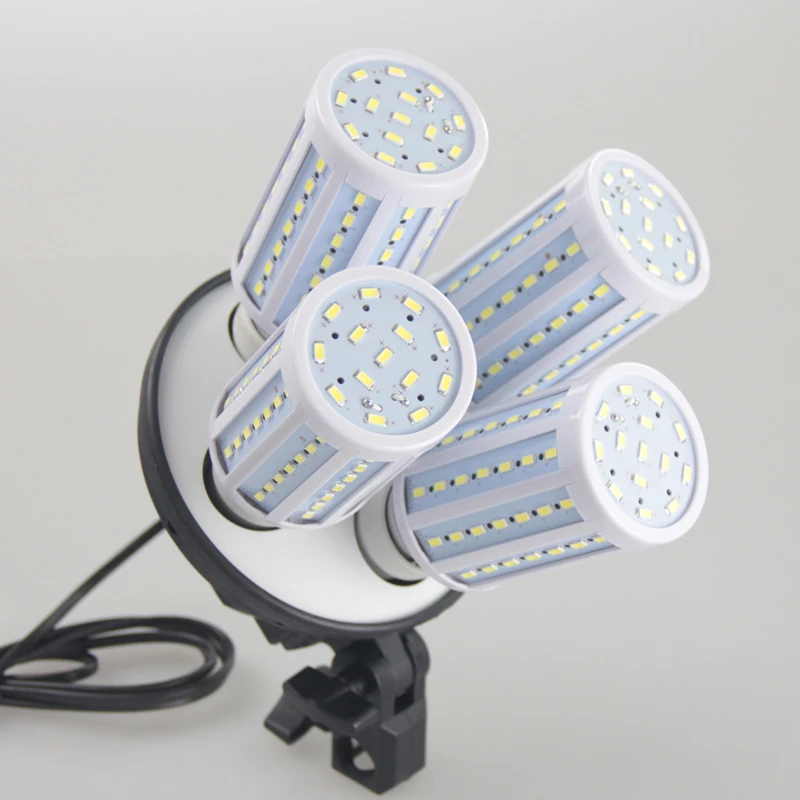 8PCS-Lamps-E27-LED-Bulbs-Photography-Lighting-Kit-Photo-Equipment-2PCS-Softbox-Lightbox-Light-Stand-For