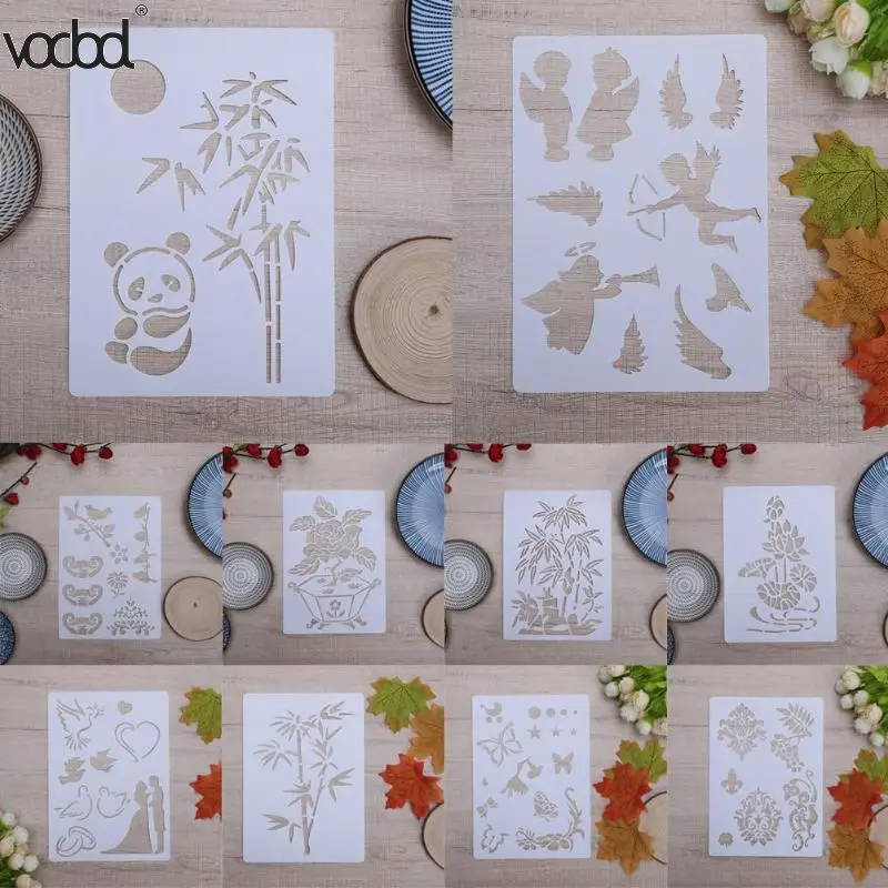 Panda Bamboo DIY Layering Ruler Stencils for Walls Scrapbooking Painting Template Stamps Album Decor Embossing Paper Cards Craft Panda Bamboo DIY Layering Ruler Stencils for Walls Scrapbooking Painting Template Stamps Album Decor Embossing Paper Cards Craft