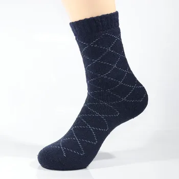 

2017New Fashion Men's Retro Geometric Long Socks Novelty Men National Thick Wool Sock Harajuku Graphic Tube Socks Weed Stocking