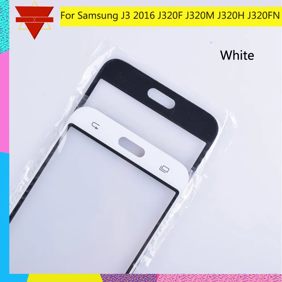 10 шт./лот для Samsung Galaxy J3 2016 J320F J320M J320H J320FN J300 SM J3109 сенсорный экран Переднее внешнее