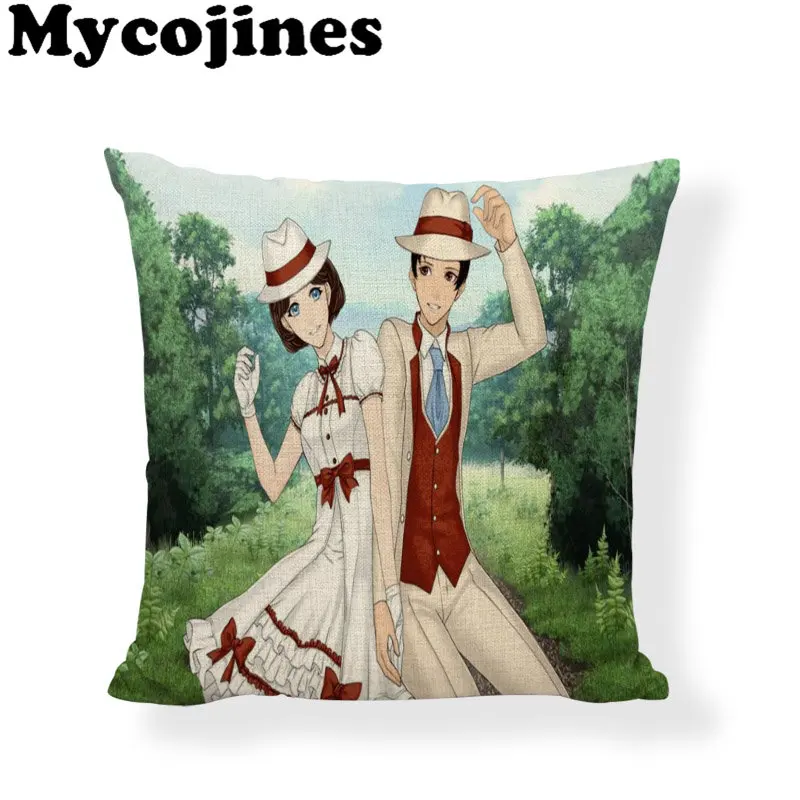 Happy Manchu Подушка навес для женщин с буквенным принтом животных льняная домашняя спальня диван гостиная декоративная подушка чехлы