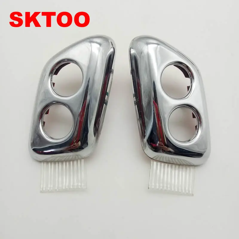 SKTOO для Chrysler 300C фары разбрызгиватель крышка спринклера Передняя панель Яркий