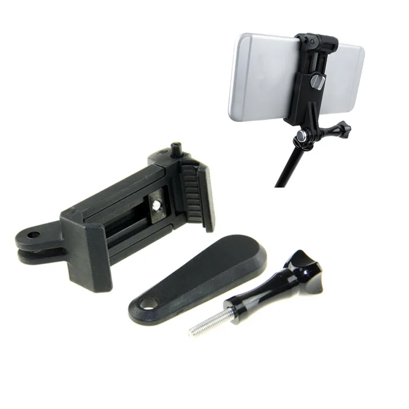 GoPro Connecting Adjustable Cell Phone Clip Tripod Mount ...