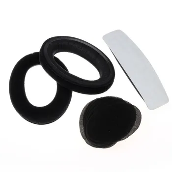 

Earphone Accessories Ear Pads Velour Cushion Ear Cups Headband Accessories Kits Perfect For HD515 HD555 HD595 HD558 Headphones