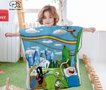 Cartoon adventure time funny Hooded baby Boys and Girls Towel Wearable Bath Towel For Kids Travel 3D print Beach Towels style-6 molly moon s hypnotic time travel adventure