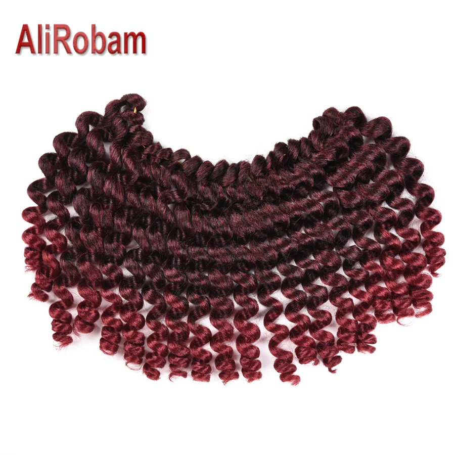 AliRobam jumpy Wand Curl ямайский отказов химическое плетение волос крючком коса