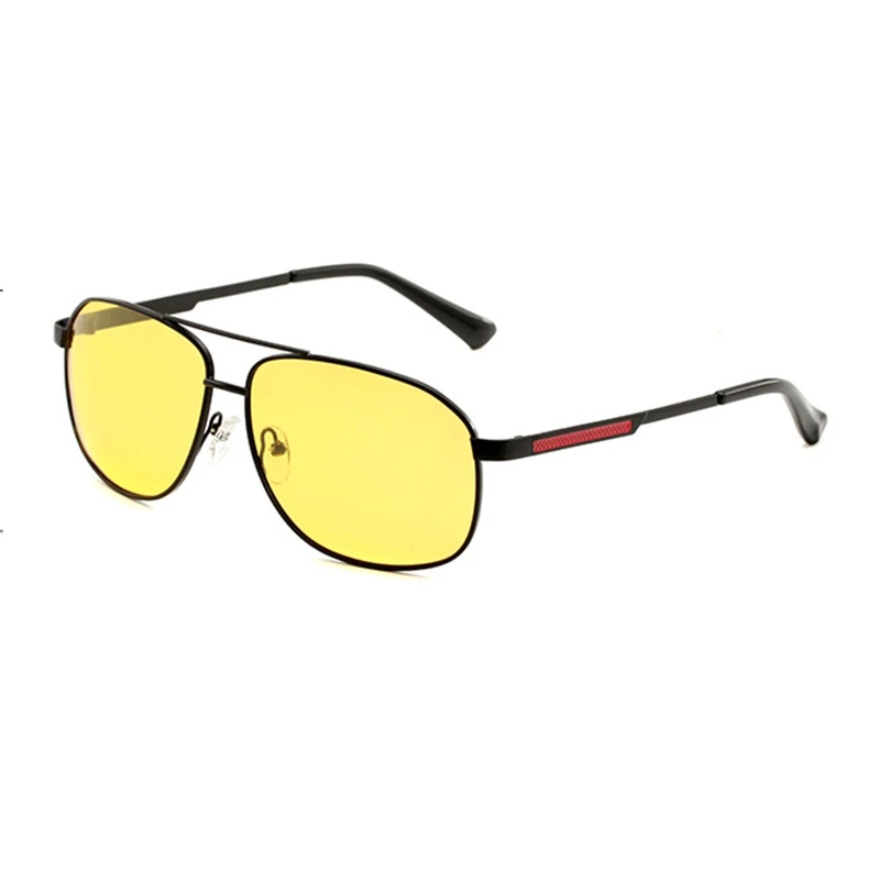 Фотохромные поляризационные солнцезащитные очки для Для мужчин солнцезащитных очков для дневного света двойной Применение Ночное видение очки с желтыми стеклами очки L3