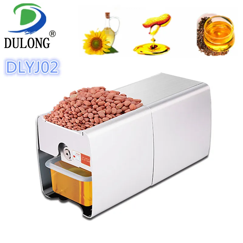 

Top quality mini vegetable oil press machine high oil yield automatic peanut sesame sunflower seed oil extraction machine