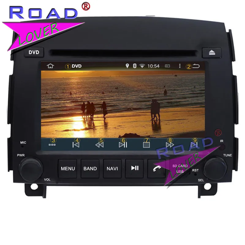 Cheap Roadlover Android 8.0 Car DVD Player Radio For Hyundai Sonata NF YU Xiang 2006- Stereo GPS Navigation Automagnitol Two Din Video 4