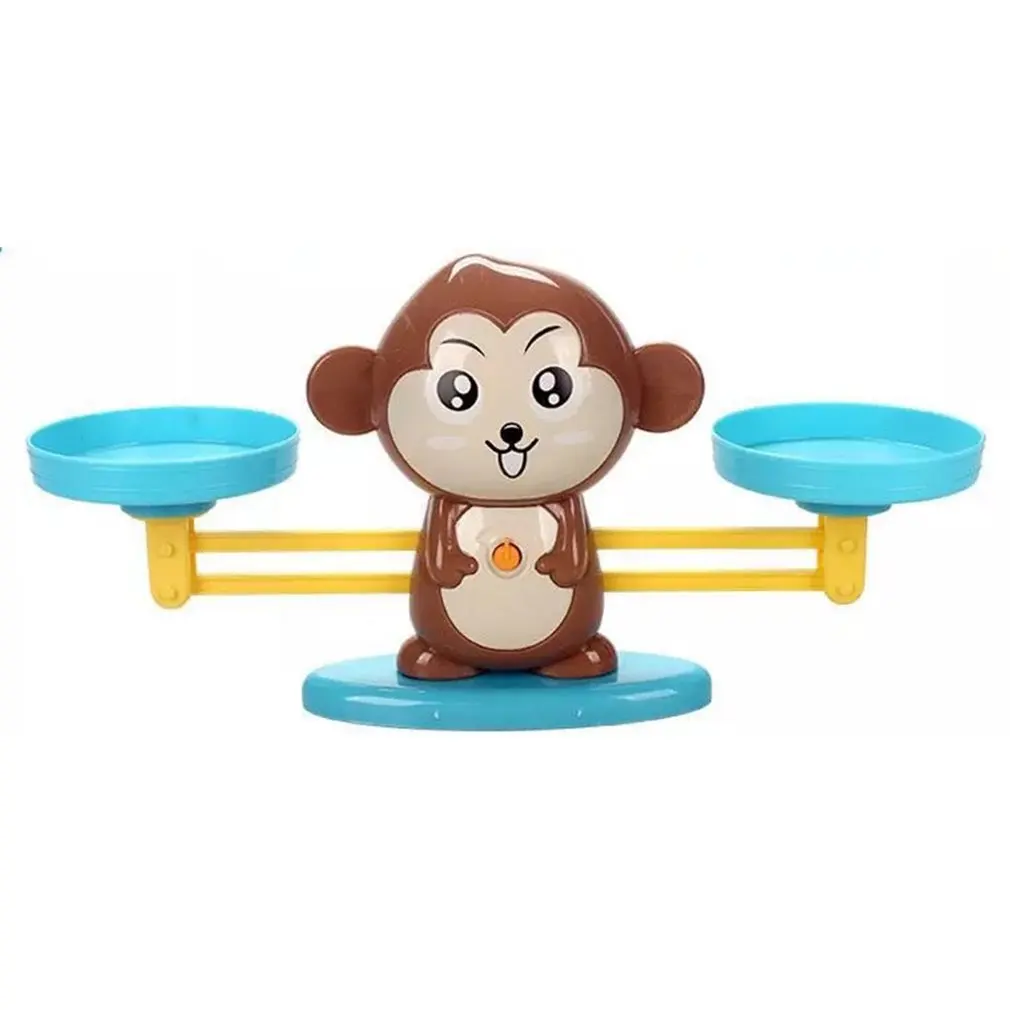 Match game Board game Monkey Match Math Balancing Scale Number Balance Game Children Educational Toy to Learn add and subtract Match game Board game Monkey Match Math Balancing Scale Number Balance Game Children Educational Toy to Learn add and subtract