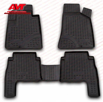 

Floor mats for Hyundai Santa Fe 2006-2010 4 pcs rubber rugs non slip rubber interior car styling accessories