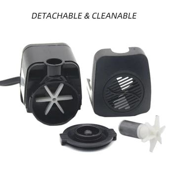 

Submersible Water Pump with 12 LED Lights for Fountain Pool Garden Pond #1
