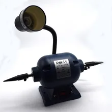 220 V ювелирные изделия полировальная машина с лампой дерево машина для нарезания резьбы Ювелирные изделия полировщик 200 W