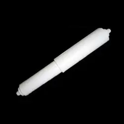 2 шт. белый пластик Замена держатель туалетной бумаги стрейч ролик шпинделя