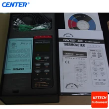 Высокое качество регистратора данных компании "feilong" 4 канала термометр CENTER309