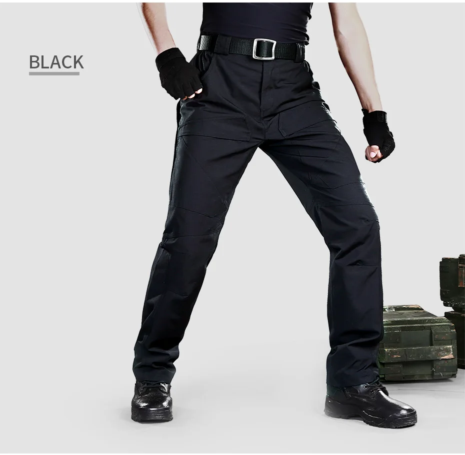 CQB Outdoor Sports Tactical Camping Men's Pants Water Repellent Breathable Wear-resisting Slim Fit Trousers for hiking