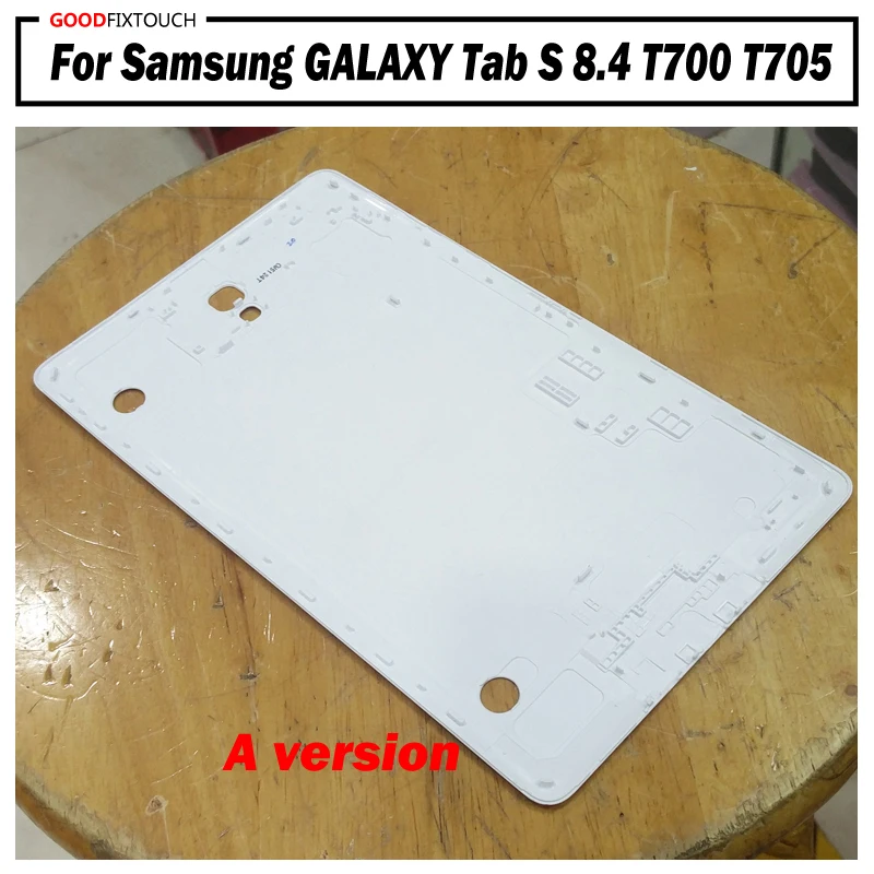 Высокое качество для samsung GALAXY Tab S 8,4 T700 T705 задняя крышка батарейного отсека задняя крышка Корпус Замена Дверей