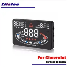 Liislee для Chevrolet Tahoe/Spark автомобиля OBD2 превышение скорости головой вверх Дисплей вождения экранный проектор отражающий лобовое стекло