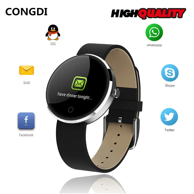 

2018 New Arrival DM78 Waterproof Smart Watch Bluetooth Touch Screen Clock Fitness Bracelet Heart Rate Fitness tracker watch