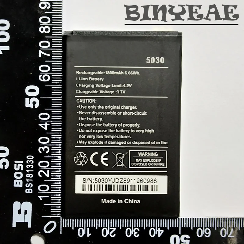 

BINYEAE 2000mAh high quality 5030 battery for Wiko 5030 mobile phone Batteries