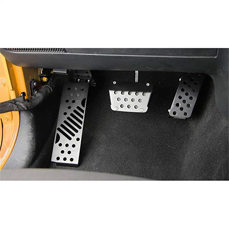 Новая левая ножная педаль Bolaxin для Jeep Wrangler 2018 2019 JL JLU и неограниченные ножные