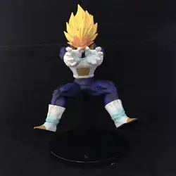 Аниме Dragon Ball Z Super Saiyan vegeta лампа-вспышка Ver ПВХ фигурка Коллекционная модель игрушки куклы 23 см