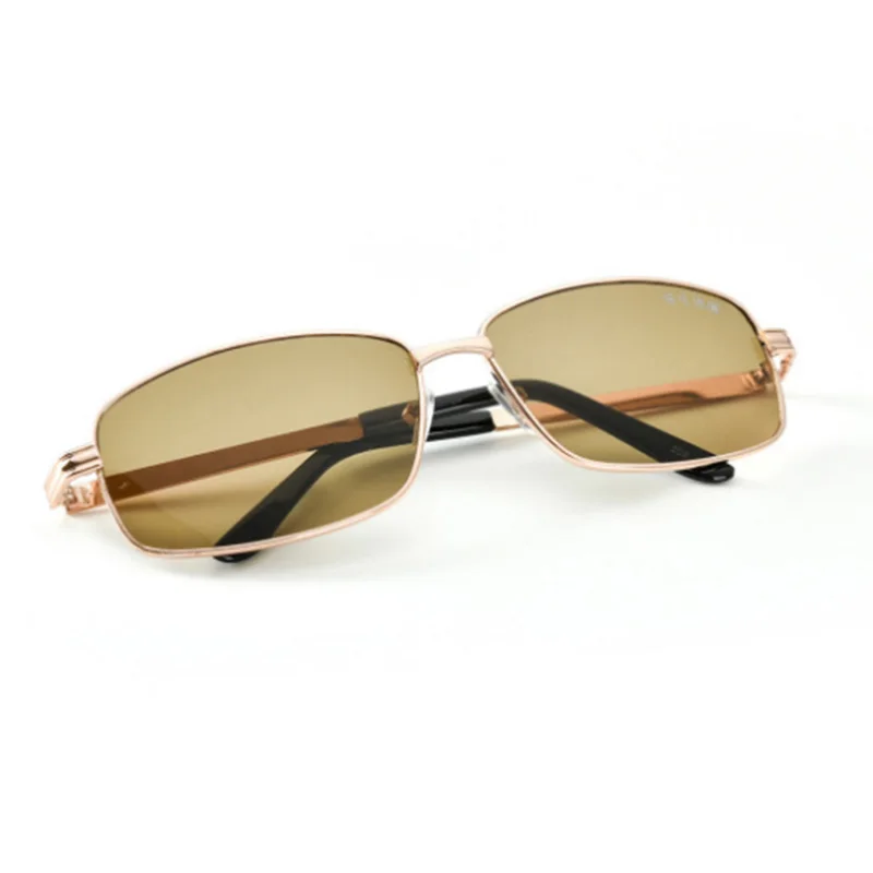 

New sunglasses glass lens quality sunglasses scratch-resistant wear-resistant sunglasses fashion men's metal frame sunglasses