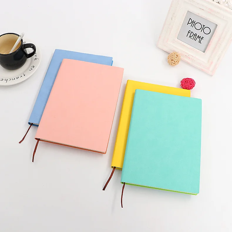 

Kalove Medium A5 14.2X20.8cm Hard cover Notebook PU Leather, 100 Pages,Six colors optional