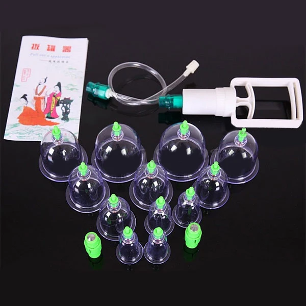 12 Pcs 1 Set Relaxation Convenient Troditional Treatment TCM cupping
