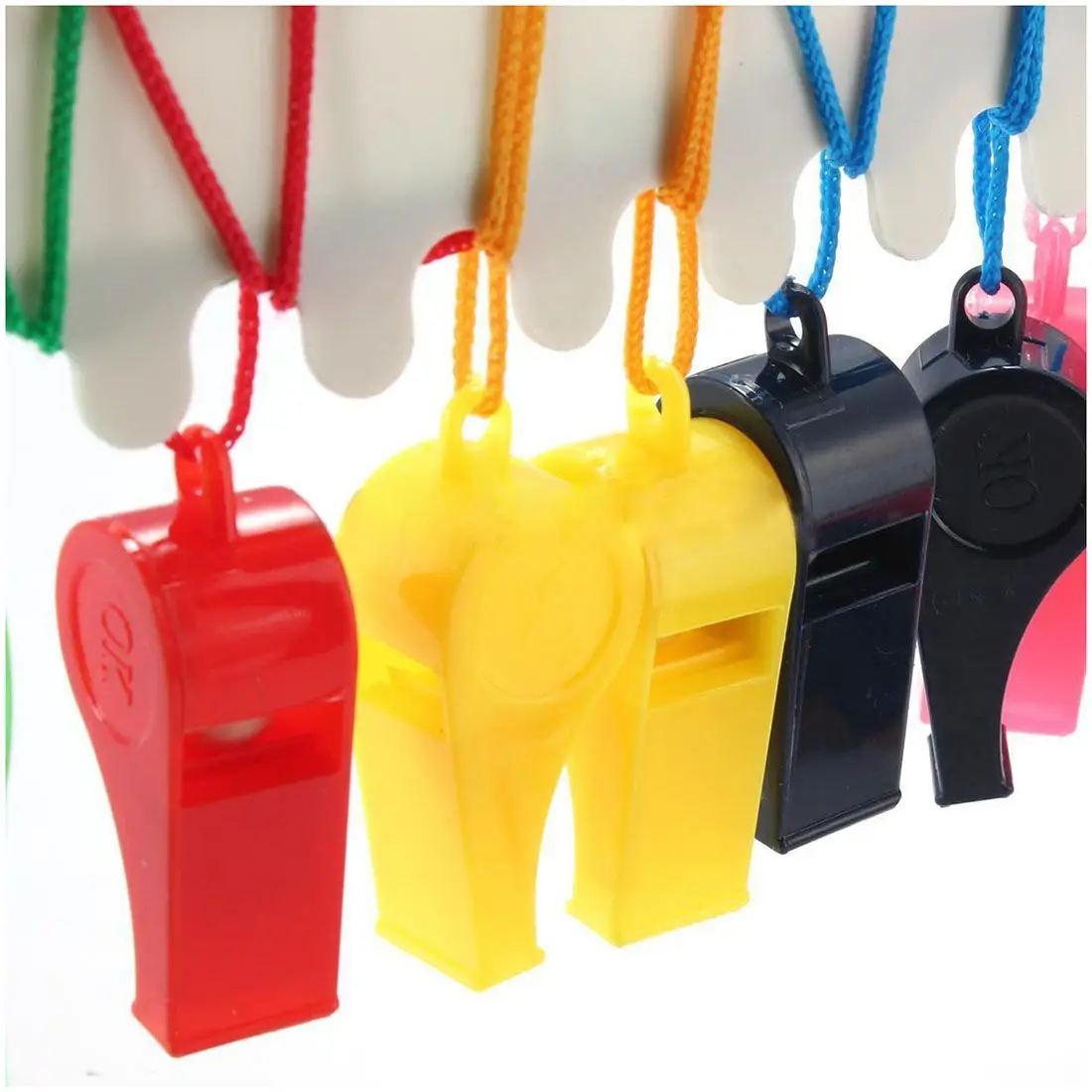 MUMIAN 20pcs whistle referee whistle football whistle football plastic