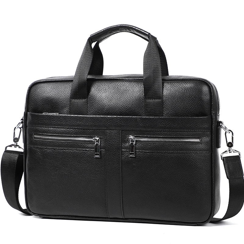 Мужской портфель s из натуральной кожи, мужская сумка, повседневная мужская сумка для ноутбука, сумка через плечо, деловой портфель из кожи