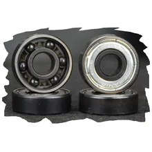 Роликовые коньки керамичемкие Подшипники Черный Дракон мяч 6-шар; Белое Бальное Платье