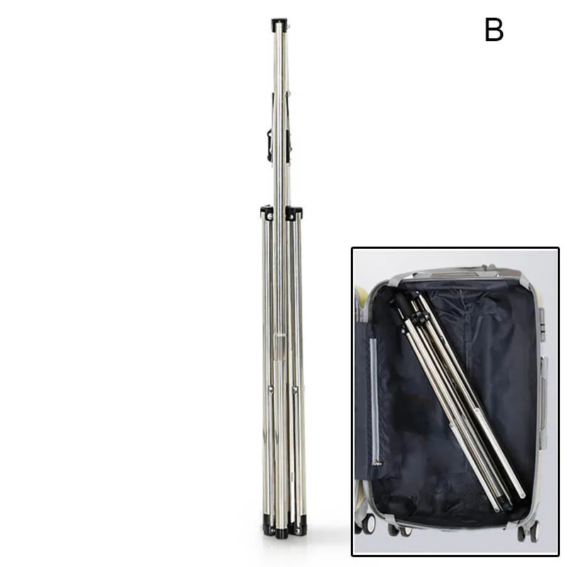  Home Decoration Accessories 125cm Foldable Clothes Hanger Adjustable Stainless Steel Clothes Drying