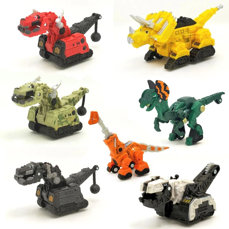 K1 Dinotrux грузовик-динозавр съемный динозавр игрушечный автомобиль мини модели новые детские подарки игрушки динозавр модели мини детские игрушки
