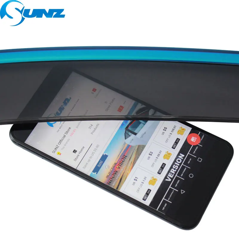 Window Visor for Honda CRIDER 2013-2018 Side window deflectors rain guards for Honda CRIDER 2013 2014 2015 2016 2017 2018 SUNZ