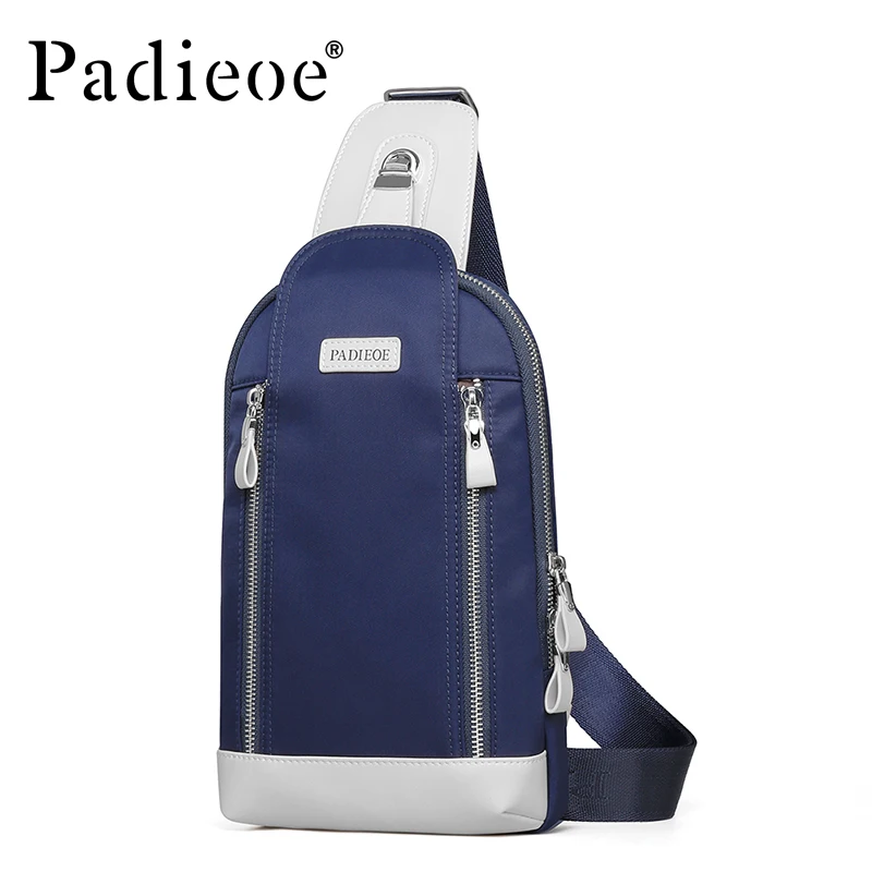 Padieoe для мужчин сумка на ремне сумка через плечо сумки пояса из натуральной кожи Модная
