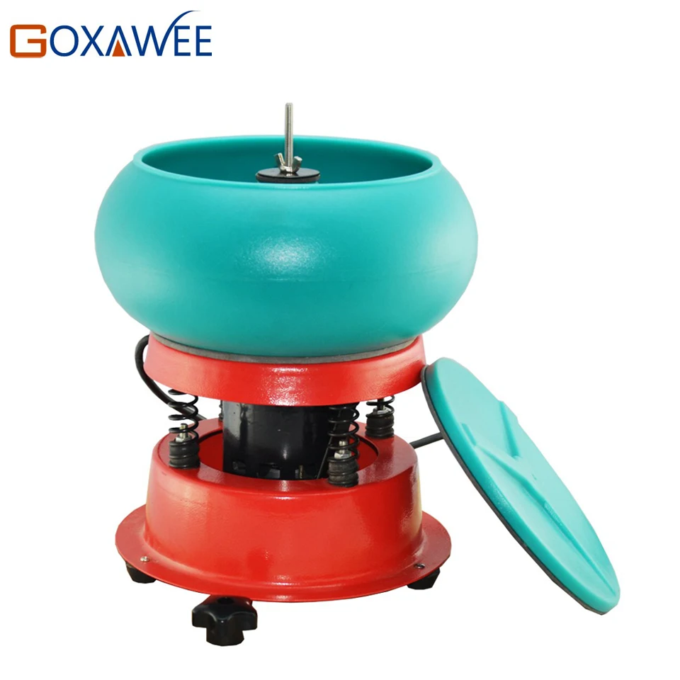 3.0kg Vibratory Tumbler Rock Polishing Polisher Machine 8" Bucket Dia