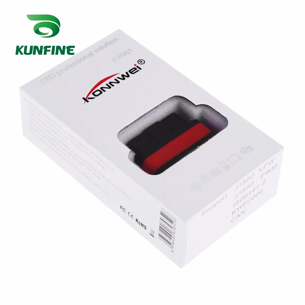 Auto Diagnostic Tool Car engine code Scanner Vehicle fault reader KF-A1185_8212