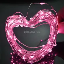 10 м 33FT 100 светодиодный s серебристый/медный провод светодиодный Сказочный свет с адаптером питания США для украшения спальни вечерние садовые светильники