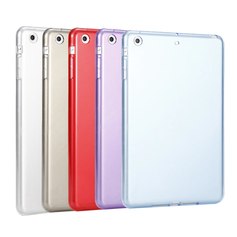 Новый силиконовый чехол для iPad 2 3 4 5 6 Air 1 Mini прозрачный мягкая задняя крышка из тпу