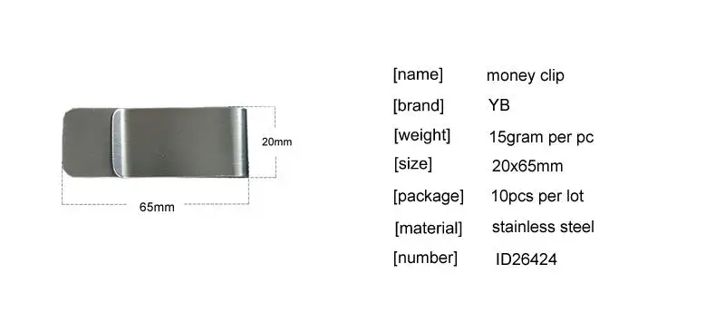 Beadsnice, нержавеющая сталь, персонализированные Зажимы для денег, металлический зажим для денег, кошелек, запасные части, держатель для денег, мужские ювелирные изделия ID26424