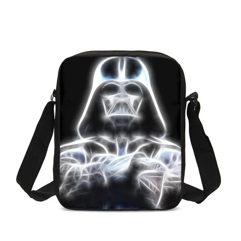 

Crossbody Bags For Boys Girls Fashion Cool Star Wars 3D Printing Sling Bags Shoulder Bags Children School Satchel Small Handbags