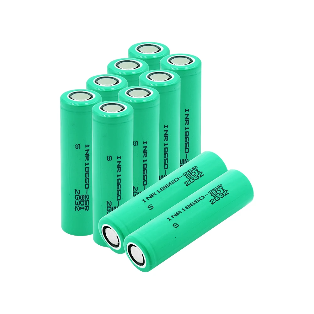 6/8/10 шт 20A ток разряда INR 18650-25R INR1865025R 2500 mAh литий-ионный Батарея Перезаряжаемые 18650 Замена ячеек