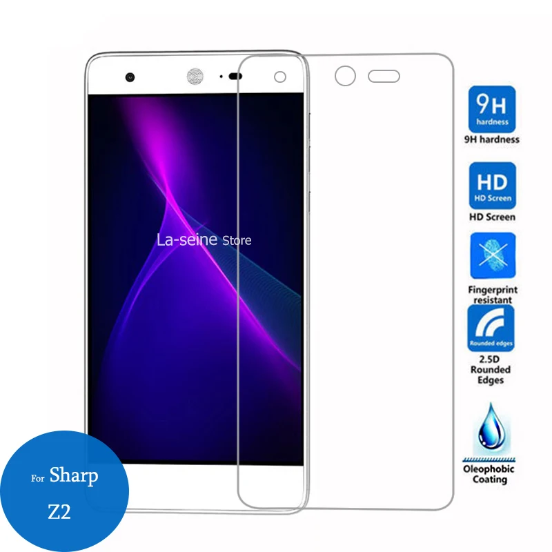 Для Sharp Z2 Z3 R M1 закаленное стекло 2.5D 9h 0 26 мм Защитная пленка для экрана Z 2 3 M 1 анти