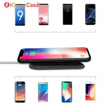 Универсальный Qi беспроводной зарядки для Blackview BV9500 BV9600 Pro BV6800 Pro BV5800 pro Быстрая зарядка Мини Быстрое беспроводное зарядное устройство Pad