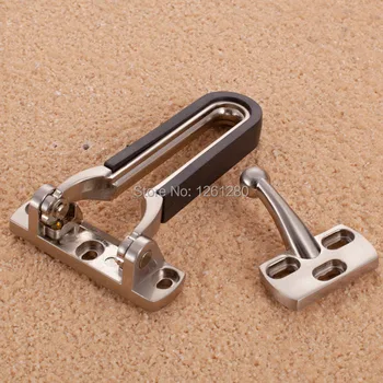 

free shipping Anti-theft deduction thick door security chain buckle hotel home door bolt lock household hardware part latch