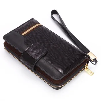 

Genuine leather wallet purse carteira masculina wallets carteras portfel billetera hombre portefeuille monedero portemonnee