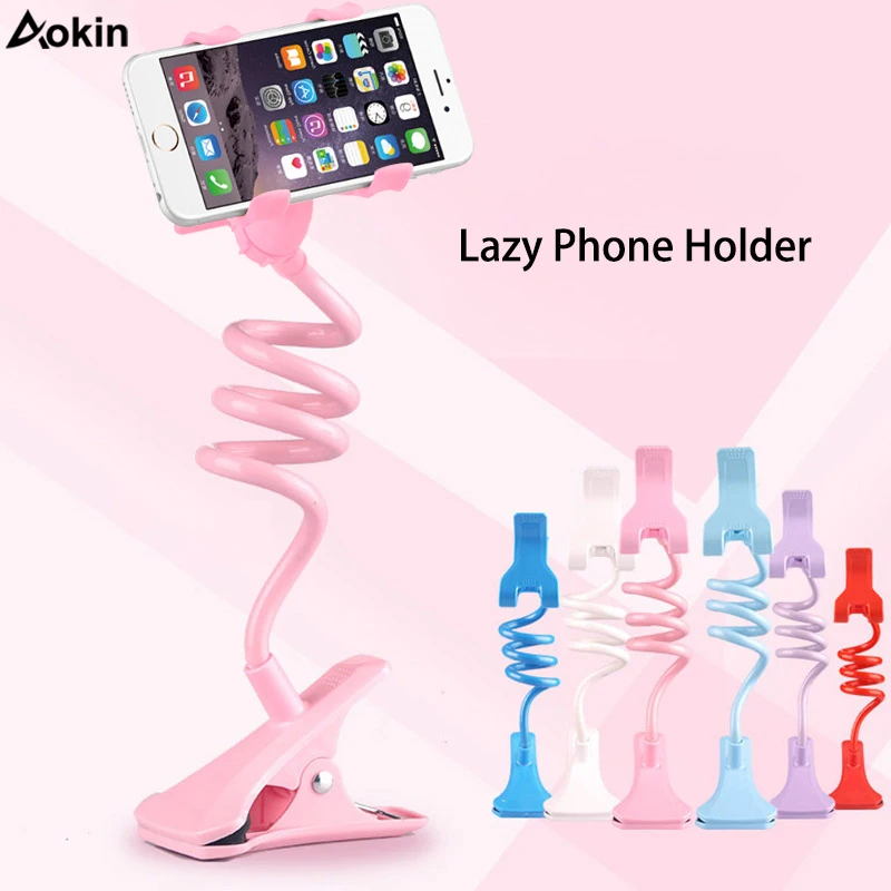 Aokin Mobile Phone Holder For iPhone X 7 SE Flexible