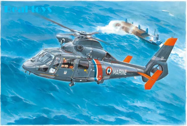 

Trumpeter MODEL 05106 1/35 AS365N2 Dauphin 2 plastic model kit